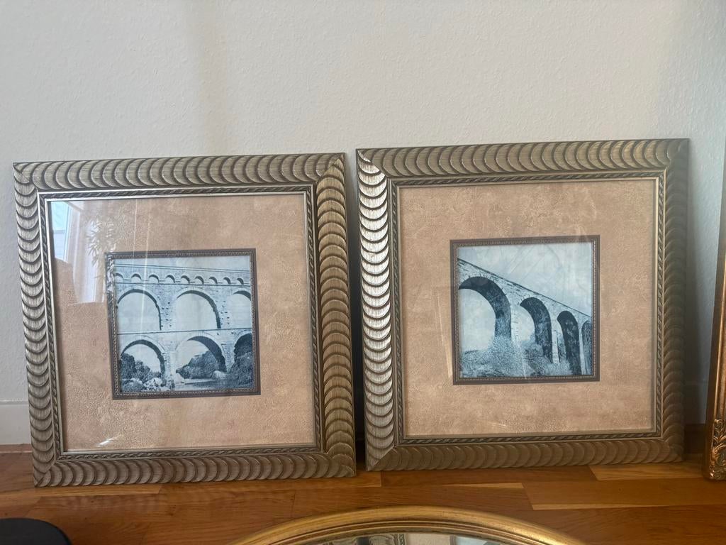 Nieuwe 3D ingelijste schilderijen - Set van 2, Ophalen, Minder dan 50 cm, 50 tot 75 cm, Nieuw