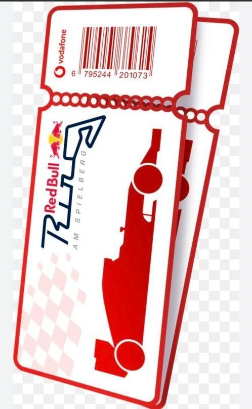 2 kaarten F1 race Oosterijk 27 en 28 juni