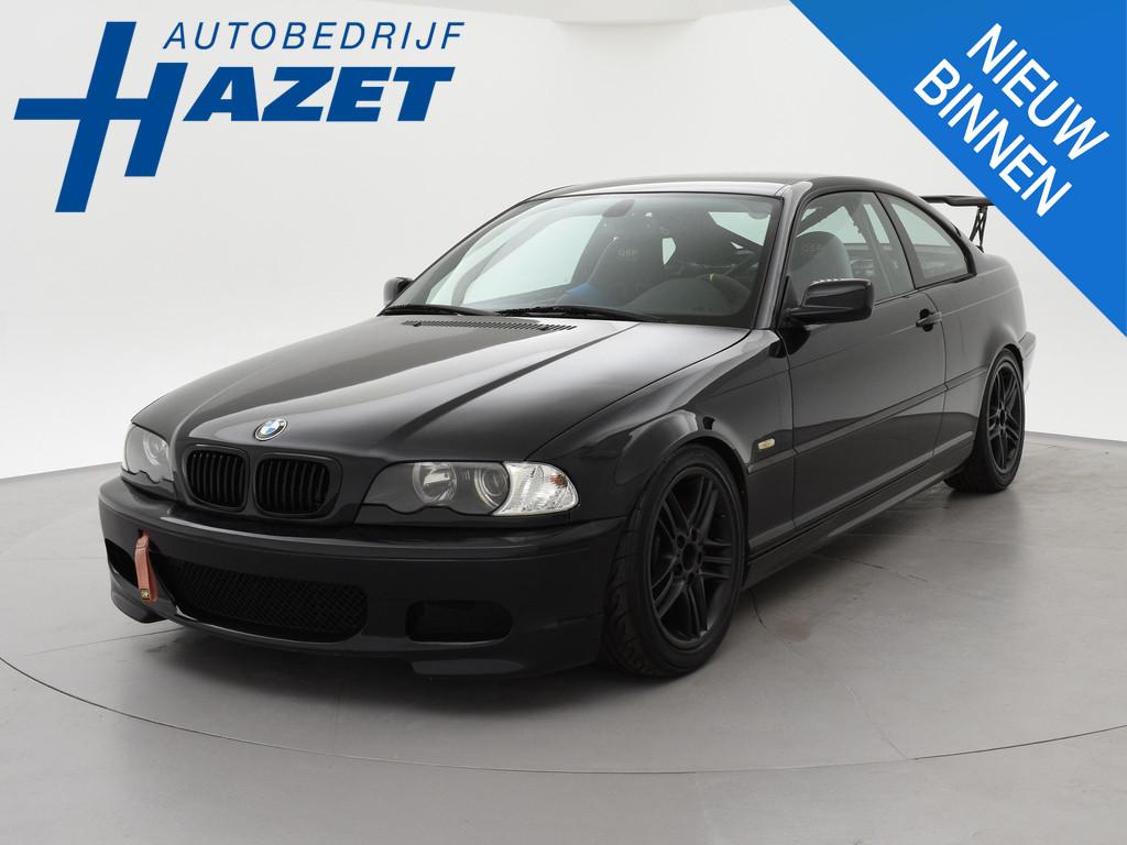 BMW 3-serie Coupé E46 328Ci TRACKDAY RACEAUTO ROLKOOI | ORI, Gebruikt, Zwart, Zwart, Bedrijf