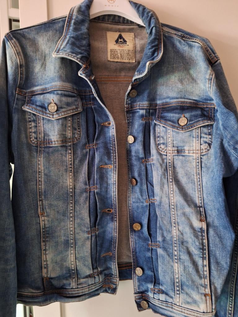 Gaastra spijkerjasje, Kleding | Heren, Ophalen of Verzenden, Zo goed als nieuw, Maat 56/58 (XL), Blauw