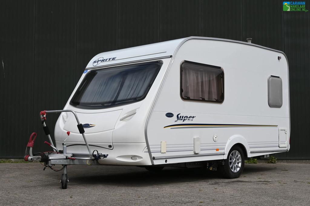 Sprite Super 390 EK Unico Voortent|Mover|Fietsendragers etc., Caravans en Kamperen, Caravans, Standaardzit, Tot en met 2, Bedrijf