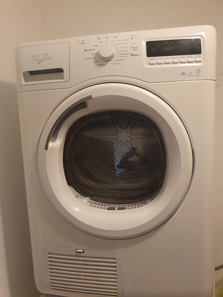 Whirlpool Green 840 warmtepompdroger A++++ 8kg, Ophalen, 8 tot 10 kg, Zo goed als nieuw, 85 tot 90 cm