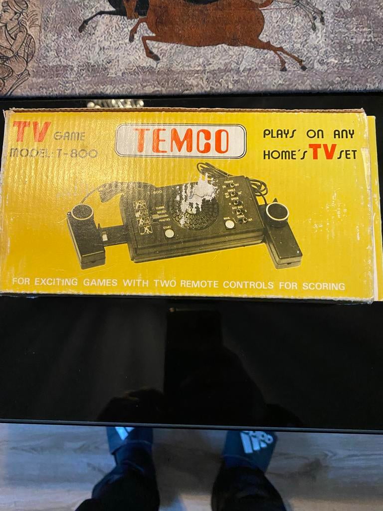 Vintage TEMCO TV Game Model T-800 - Retro Gaming Console, Spelcomputers en Games, Spelcomputers | Overige, Ophalen of Verzenden