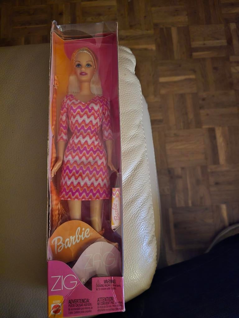 Barbie zig zag, collectors item, Ophalen of Verzenden, Nieuw, Pop