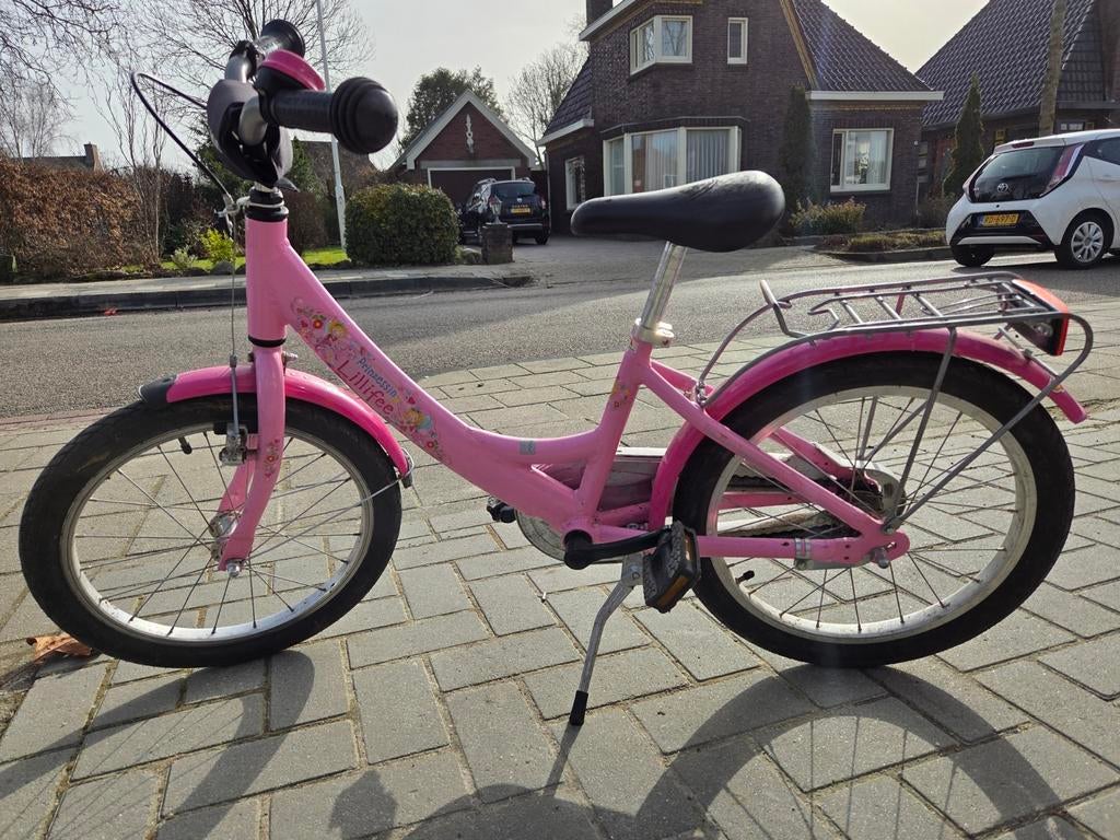 Puky Prinsessen Lillifee meisjesfiets 16 inch, Ophalen of Verzenden