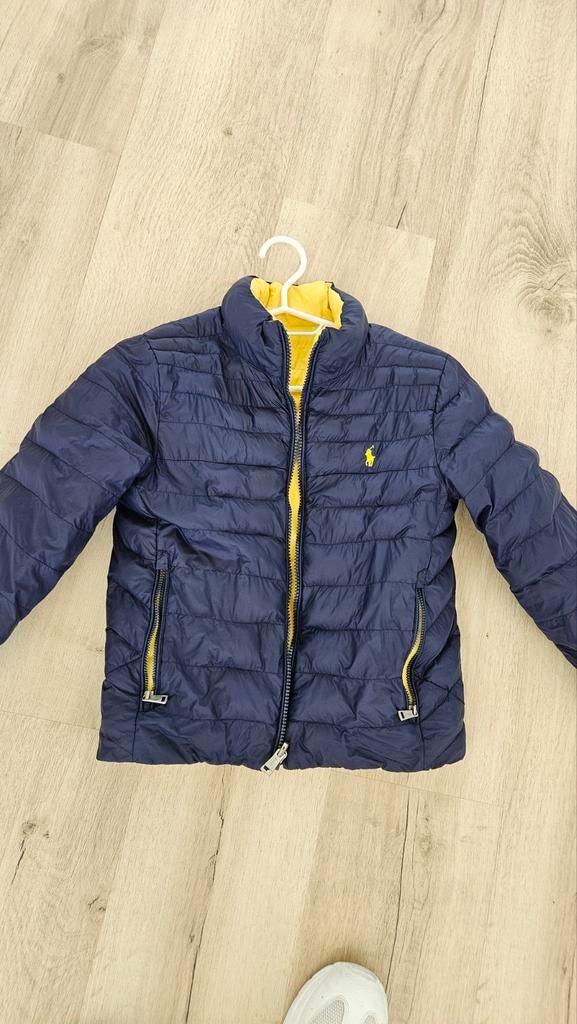 Polo Ralph Lauren omkeerbare jas maat 128/134, Kinderen en Baby's, Ophalen of Verzenden, Jongen, Jas