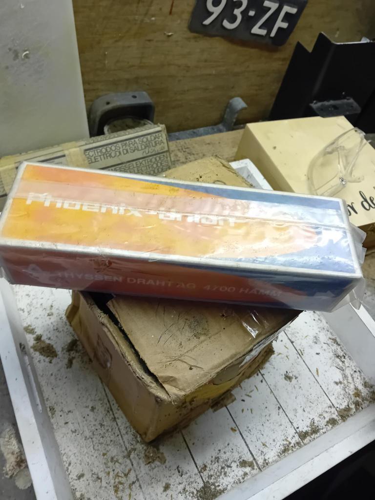 Laselektrodes 250 stuks en afbraamschijven, Ophalen of Verzenden, Gebruikt