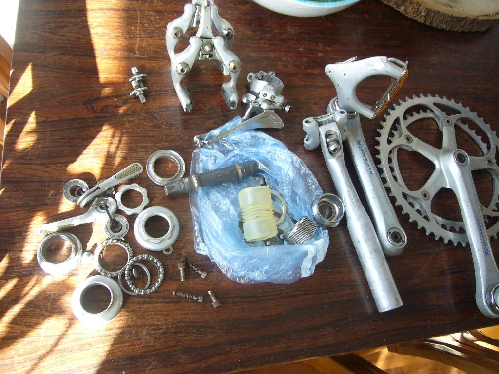 Shimano 6oo ax set, Ophalen, Gebruikt, Frame, Shimano 600 ax