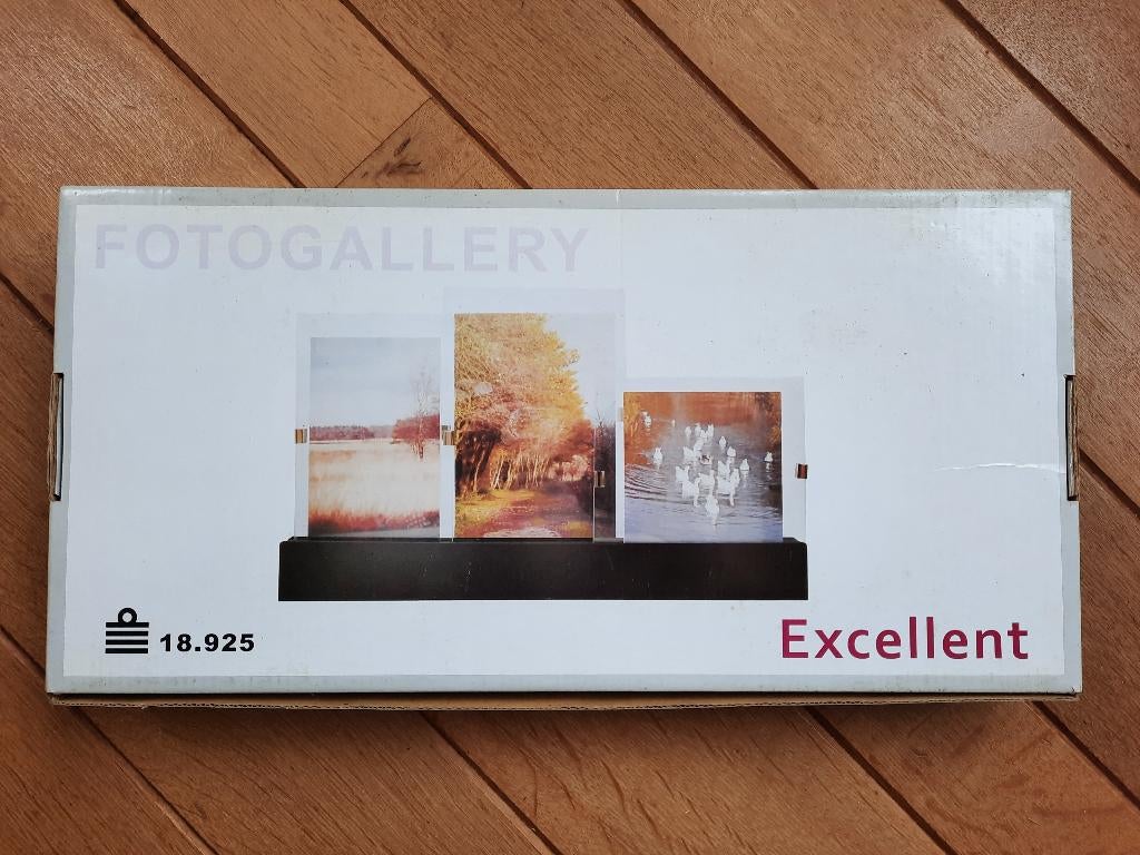 Excellent Fotogallery fotohouder voor 3 foto's - nieuw -, Ophalen of Verzenden, Nieuw