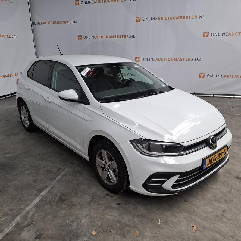 Personenauto, Volkswagen, Polo, 1.0 TSI Style, 2022, Euro 6, 95 pk, 1104 kg, Wit