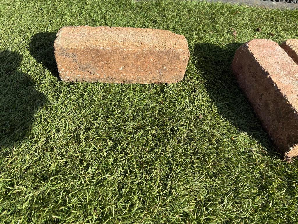 Getrommelde bonte klinkers 20cm L 6 cm H 6cm B, Ophalen, Gebruikt, Beton, Klinkers