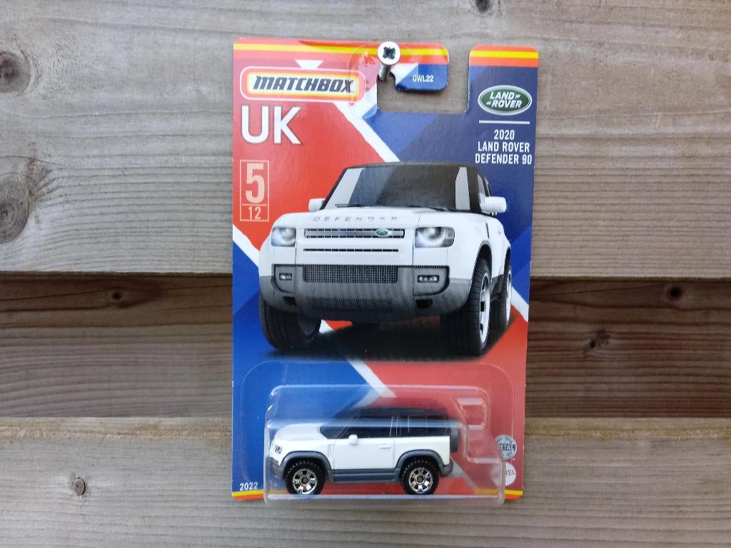 Land Rover Defender 90 '20 Matchbox, Ophalen, Nieuw, Auto
