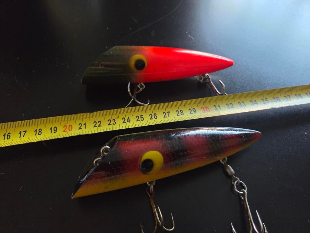 Set kunstaas poppers/oppervlakte aasjes Lyman Lures, Ophalen of Verzenden, Overige typen