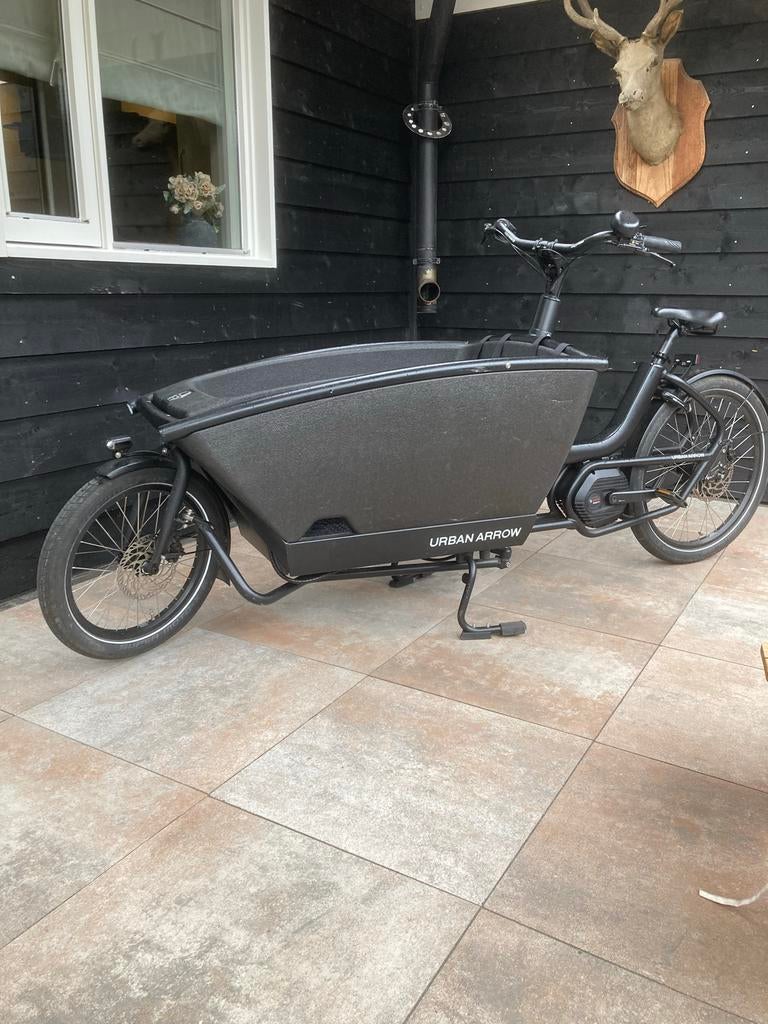 Nieuwstaat! Urban Arrow Cargo Line met Kiox en Belt, 4 kinderen of meer, Elektrisch, Zo goed als nieuw, Ophalen