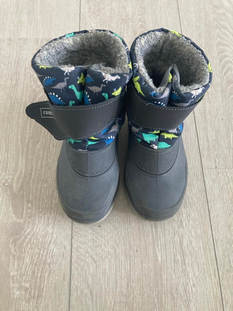 Friboo winterlaarzen maat 28/29 met dinoprint, Gebruikt, Jongen of Meisje, Ophalen of Verzenden, A
