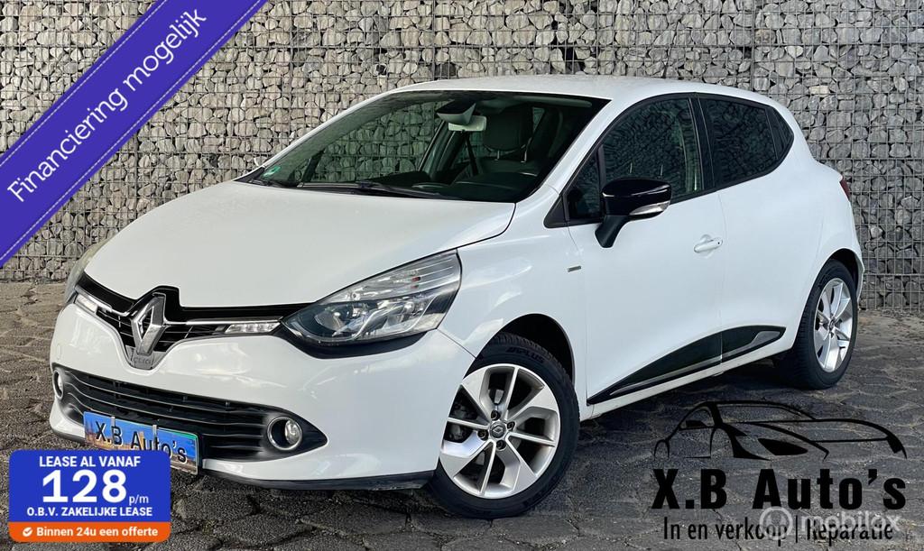 Renault Clio 1.2 Limited|PDC|CRUISE|NAVI|APK 2027, Voorwielaandrijving, Stof, Gebruikt, Zwart