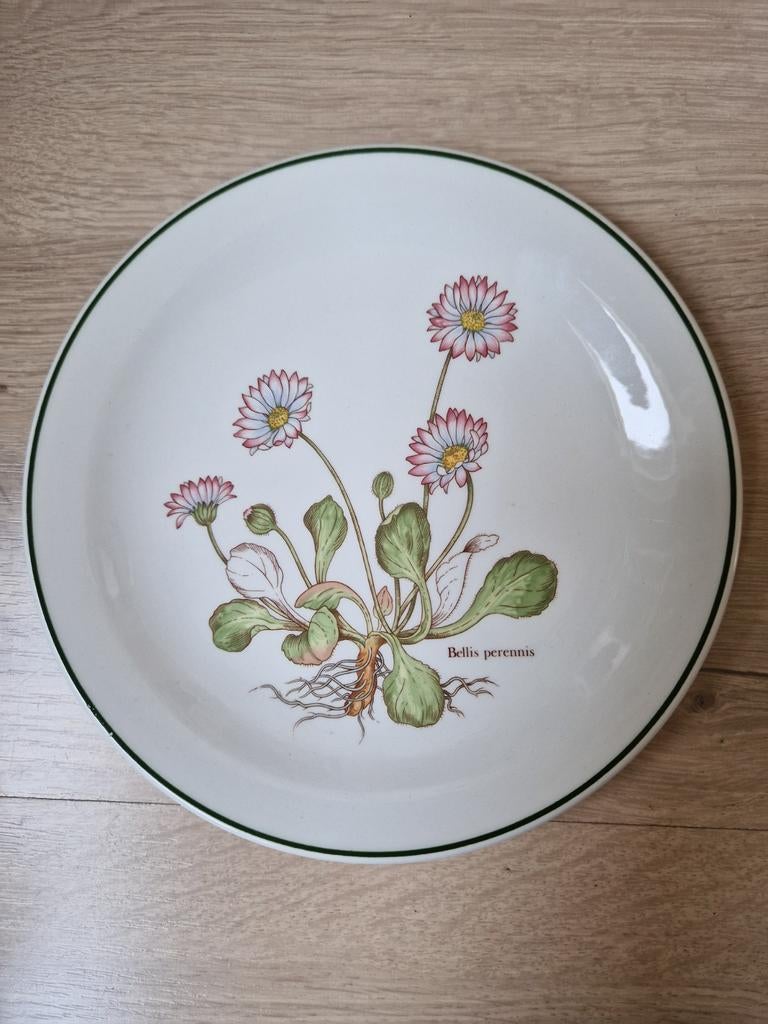 Vintage bord Botanical, Antiek en Kunst, Ophalen of Verzenden