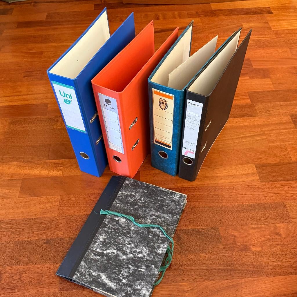 Ordners, Diversen, Schrijfwaren, Ophalen, Zo goed als nieuw