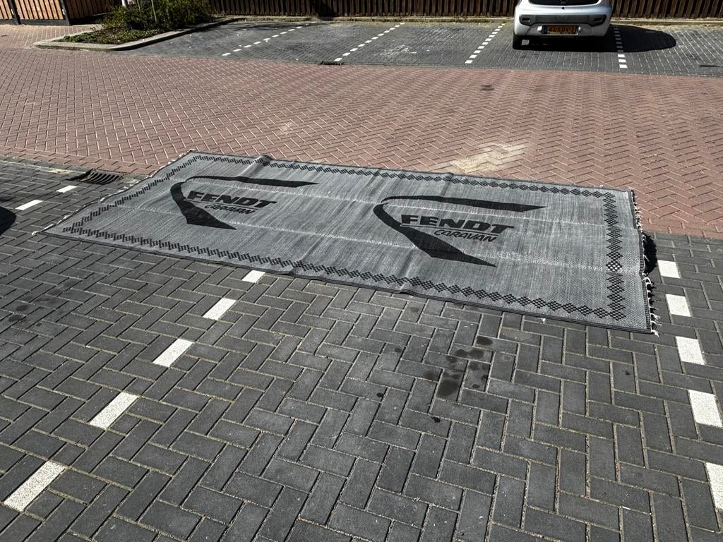 Fendt caravan tapijt 410 x 195 cm, Ophalen of Verzenden, Gebruikt