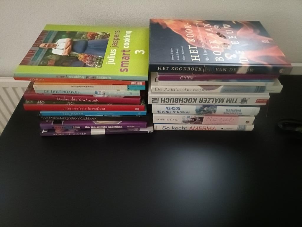 Partij kookboeken, Ophalen, Zo goed als nieuw, Eten en Koken