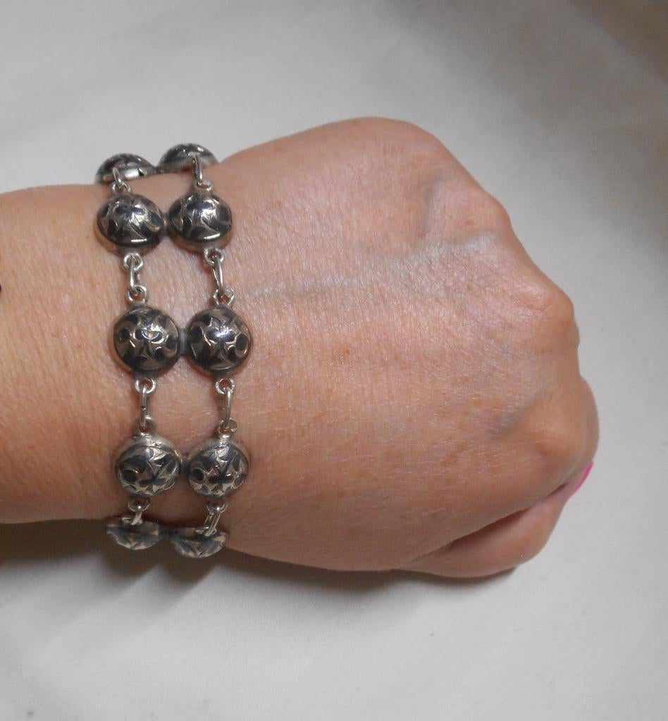 Zilveren antieke armband nr.780