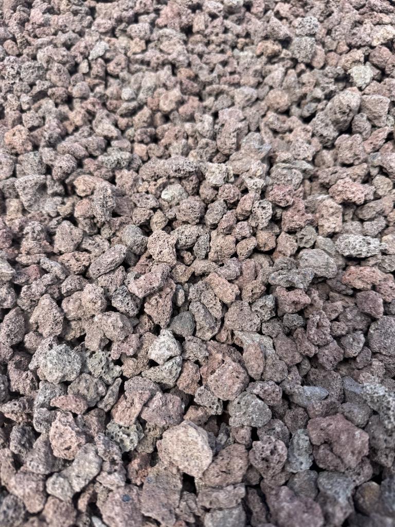 Lava Split 8–16 mm Rood-Paars, Tuin en Terras, Grind, Keien en Split, Nieuw, Split, Bruin, Lava, Ophalen