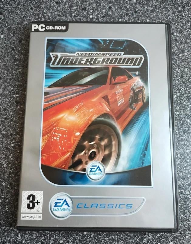 Need for Speed Underground, Verzenden, 1 speler, Racen en Vliegen, Zo goed als nieuw