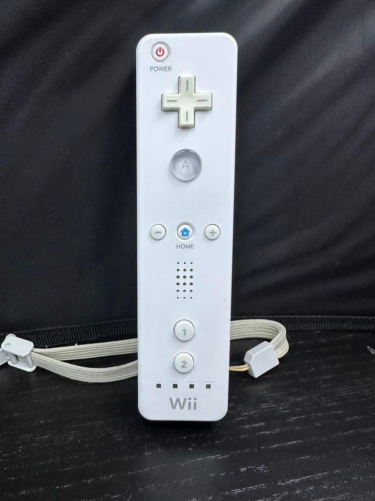 Wii Remote Controller wit - Zo goed als nieuw, Spelcomputers en Games, G, Ophalen of Verzenden, Zo goed als nieuw, D