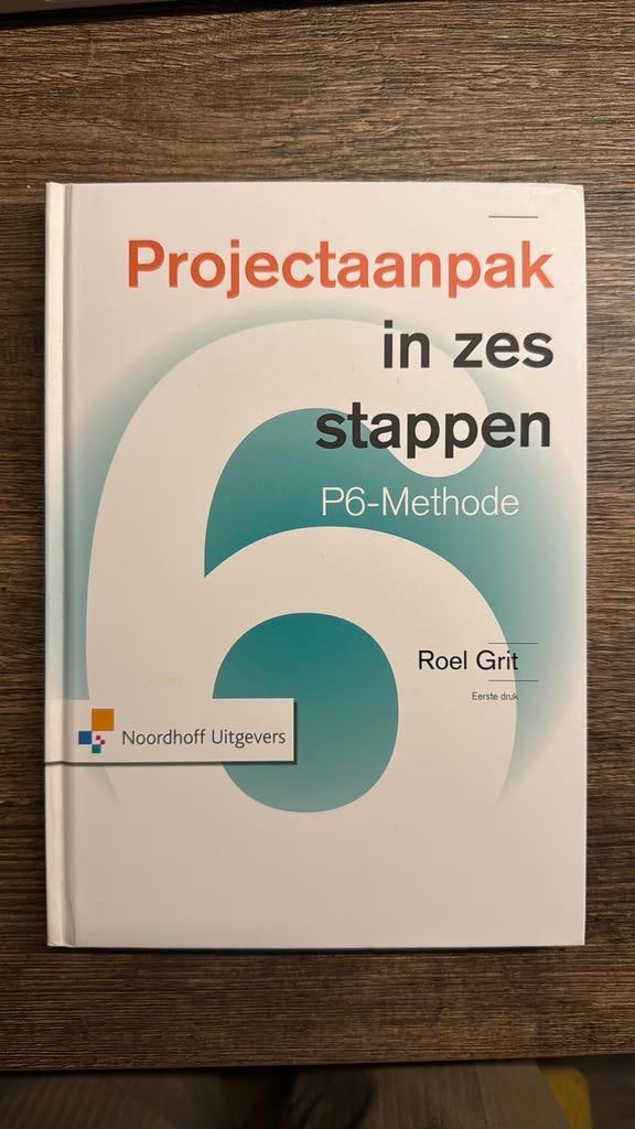 Roel Grit - Projectaanpak in zes stappen, Boeken, Sociale wetenschap, Roel Grit, Ophalen of Verzenden, Zo goed als nieuw