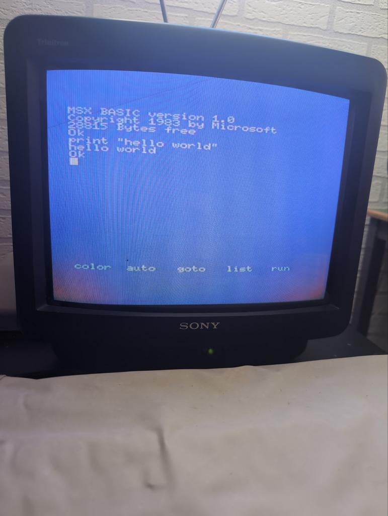 MSX Goldstar FC-200 PC plus accessoires, Computers en Software, Vintage Computers, Ophalen of Verzenden, Goldstar