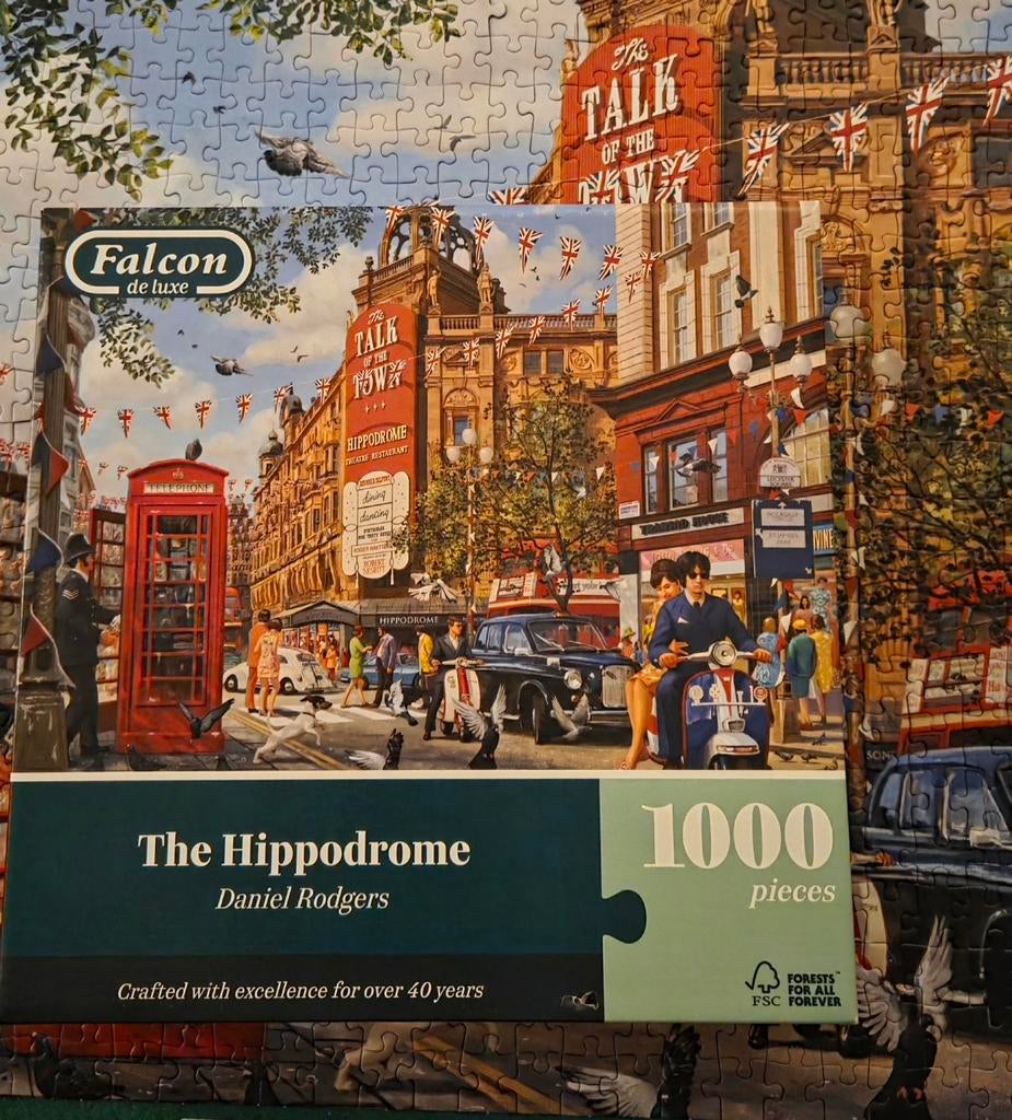 Gibsons en Falcon de Luxe puzzels, Hobby en Vrije tijd, Ophalen of Verzenden, 500 t/m 1500 stukjes, Zo goed als nieuw