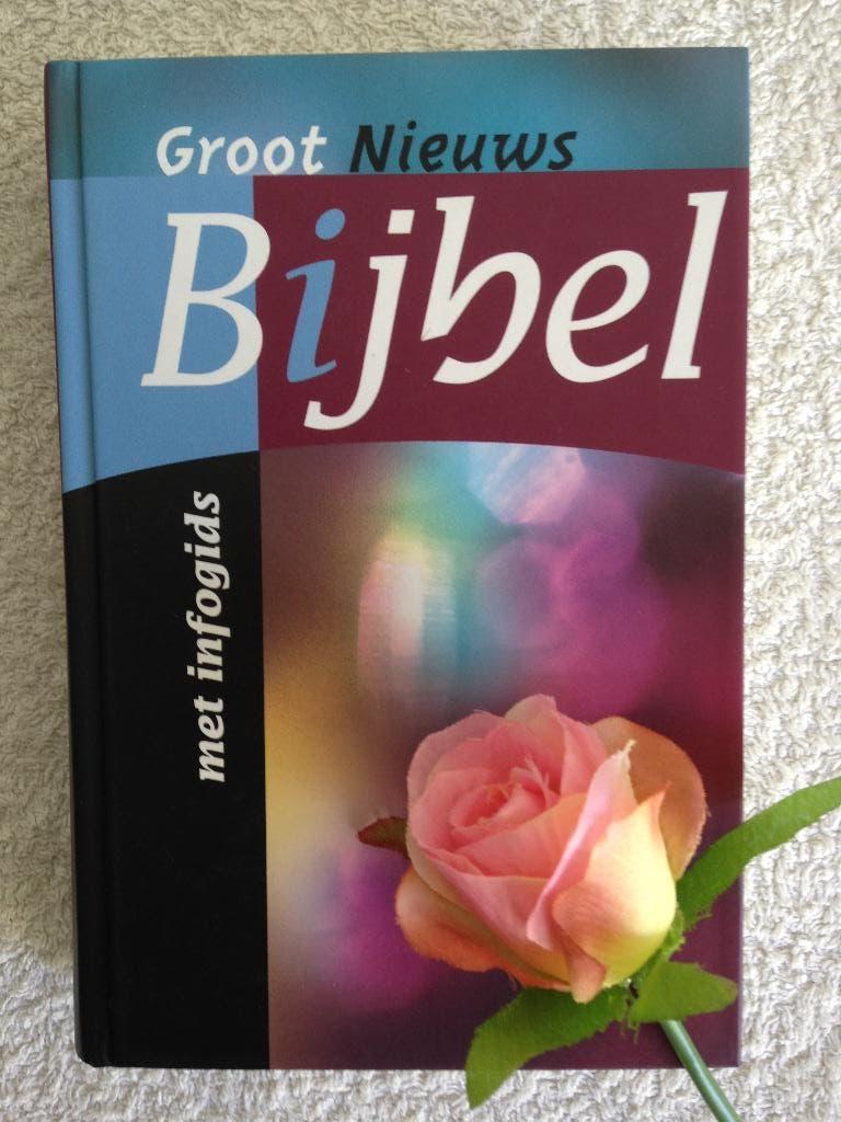 🙏BIJBEL: Groot Nieuws Bijbel Met Infogids., Ophalen of Verzenden, Zo goed als nieuw, Nederlandse Bijbelgenootschap, Christendom | Katholiek