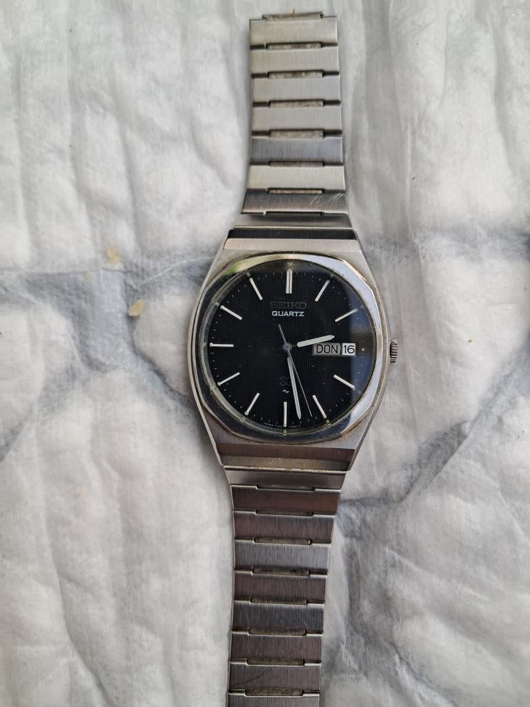 Herenhorloges vintage 2x Seiko 1x Titoni, Ophalen of Verzenden, Staal, Seiko, 1960 of later