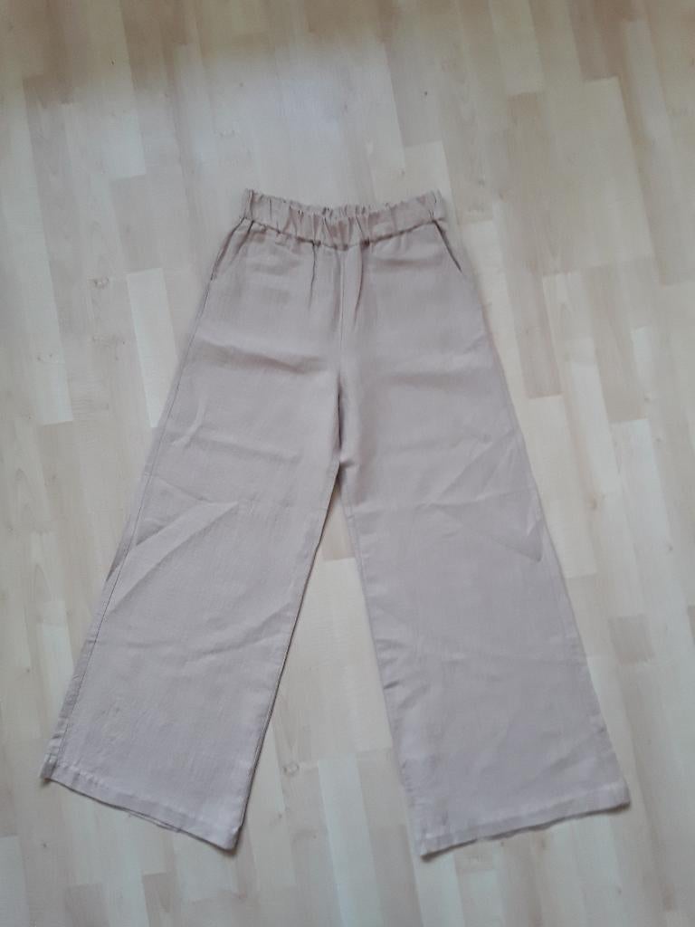 Beige/creme broek van Femmes du Sud mt L, Beige, Nieuw, Ophalen of Verzenden, Lang