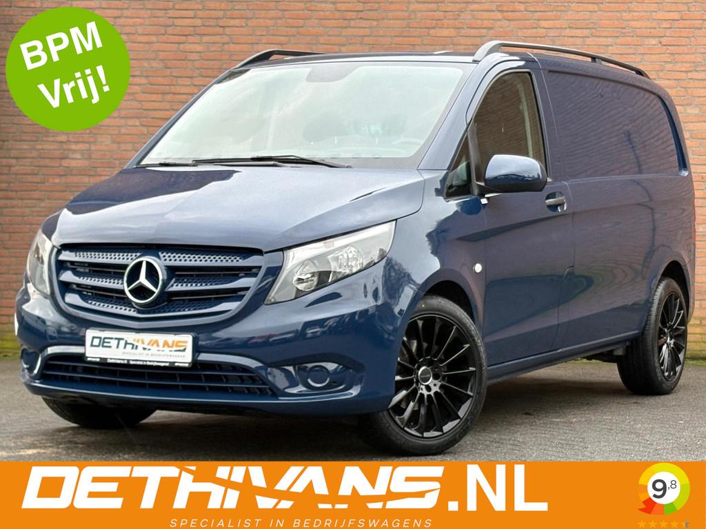 Mercedes-Benz Vito 114CDI 136PK 9G-Tronic / Carplay / Cruise, Auto's, Automaat, Huisgarantie, 4 cilinders, Blauw