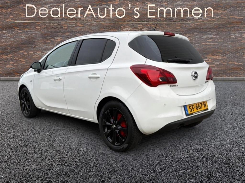 Opel Corsa 1.0 Turbo LMV NAVIGATIE CRUISE, Voorwielaandrijving, Stof, Gebruikt, Origineel Nederlands