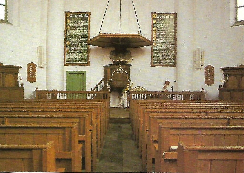 Willemstad- -Interieur N.H.Kerk., Verzenden, 1980 tot heden, Ongelopen, Noord-Brabant