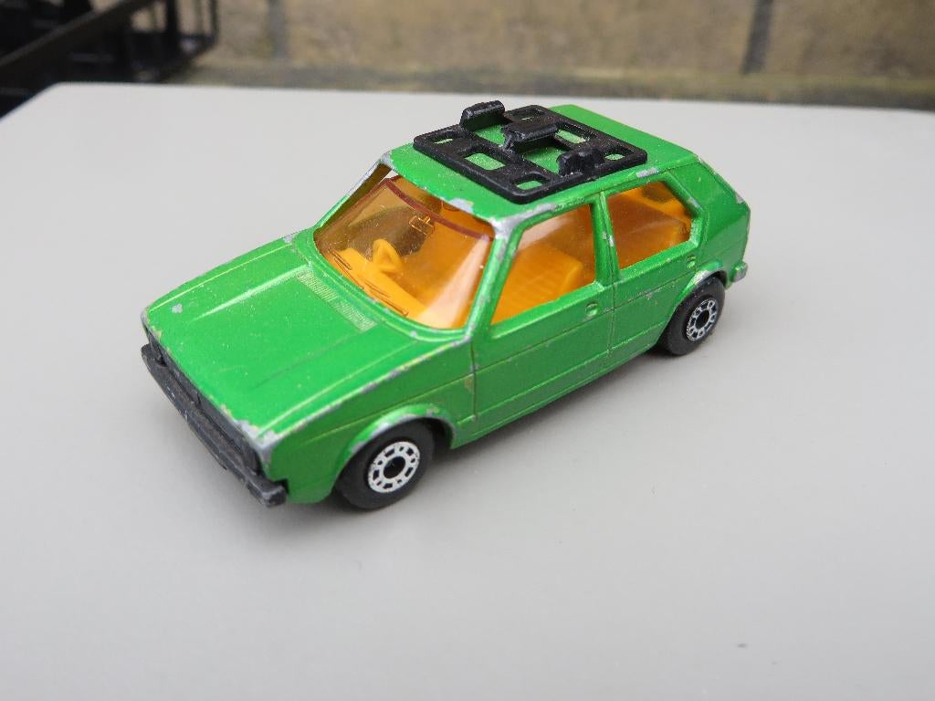 Matchbox Volkswagen Golf lichtgroen, Ophalen of Verzenden, Gebruikt, Auto