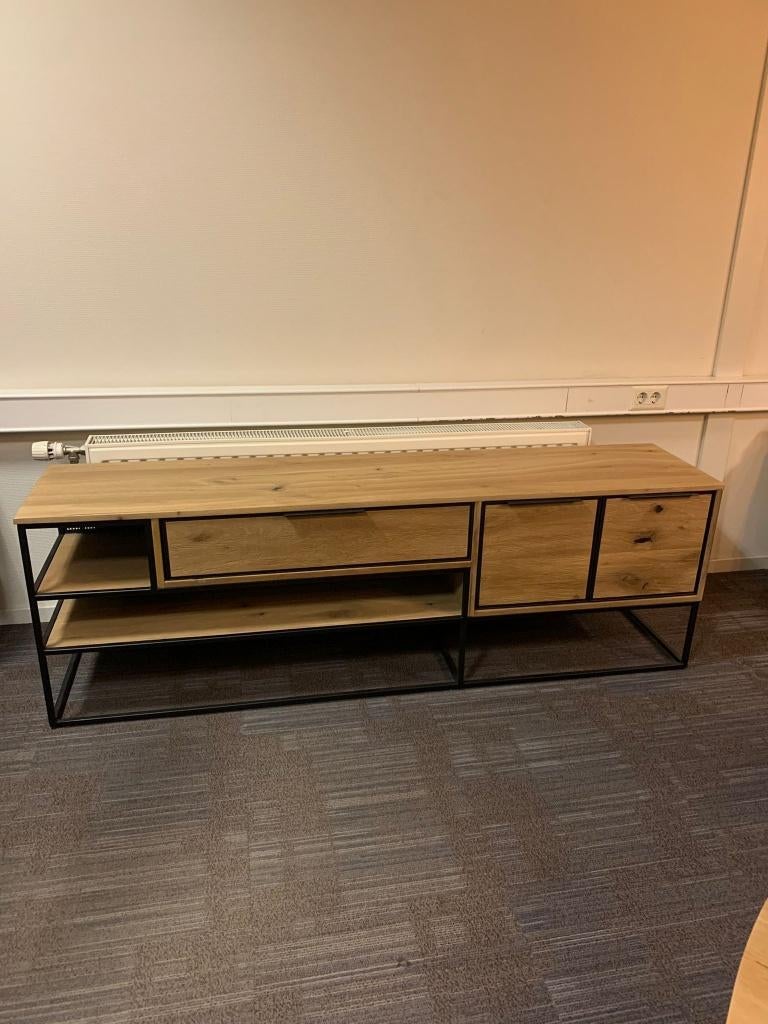 Henders en Hazel City tv meubel 180 cm, Nieuw, Ophalen of Verzenden, Minder dan 100 cm, Industrieel