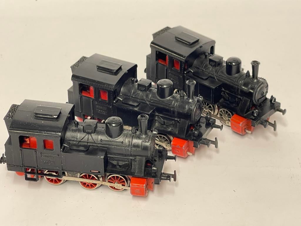** KOOPJE ** 3 RANGEERLOCS Märklin 3029 ** ZEER MOOI ! **, Wisselstroom, Locomotief, Ophalen of Verzenden, Analoog