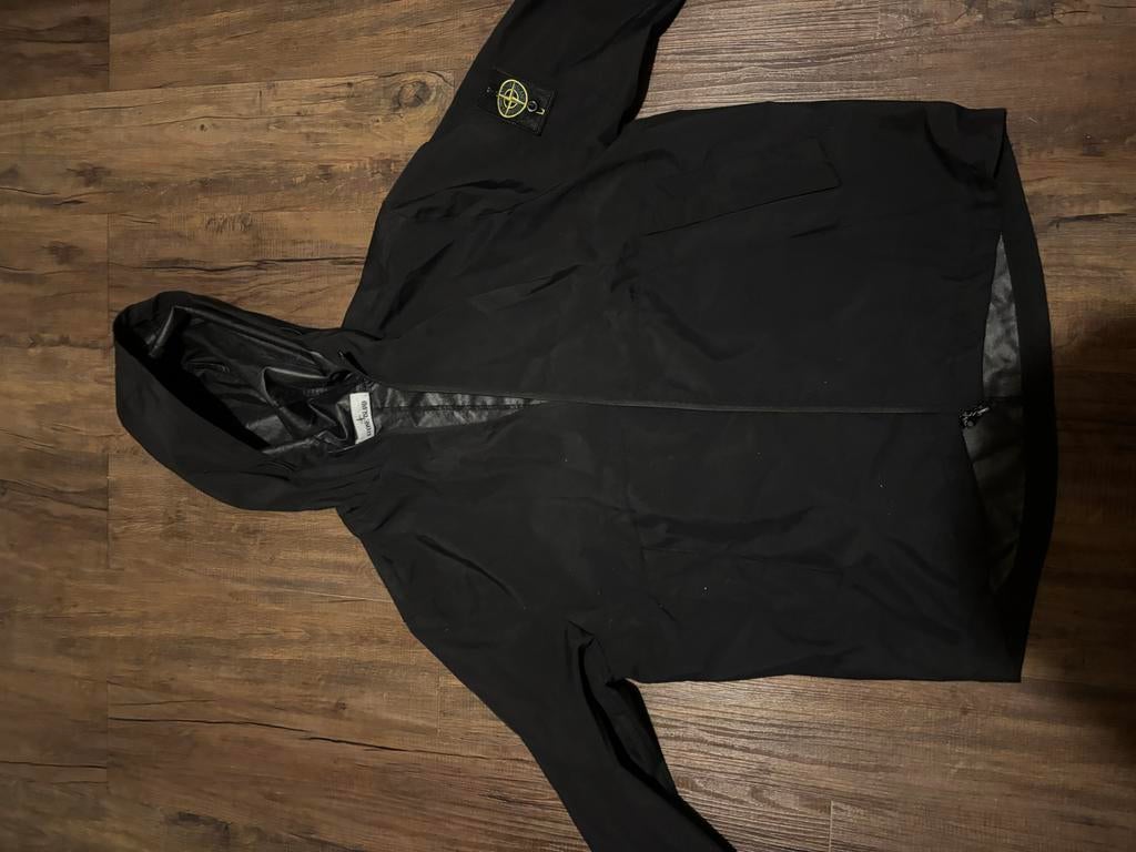 Stone Island Jas Zwart Maat XXL - Nette Staat, Ophalen of Verzenden, Zo goed als nieuw, Overige maten, Zwart