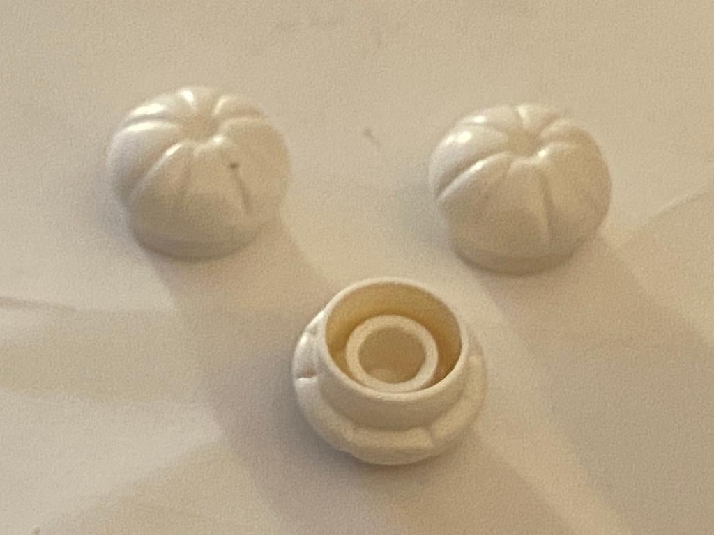 Lego 3898 Bakkersmuts Koksmuts wit 3 Stuks, Kinderen en Baby's, Speelgoed | Duplo en Lego, Nieuw, Lego, Losse stenen, Ophalen