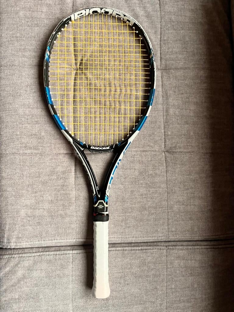 Tennisracket Babolat Pure Drive Lite - 270g, Sport en Fitness, Tennis, Gebruikt, Racket, Babolat, L0, Ophalen of Verzenden