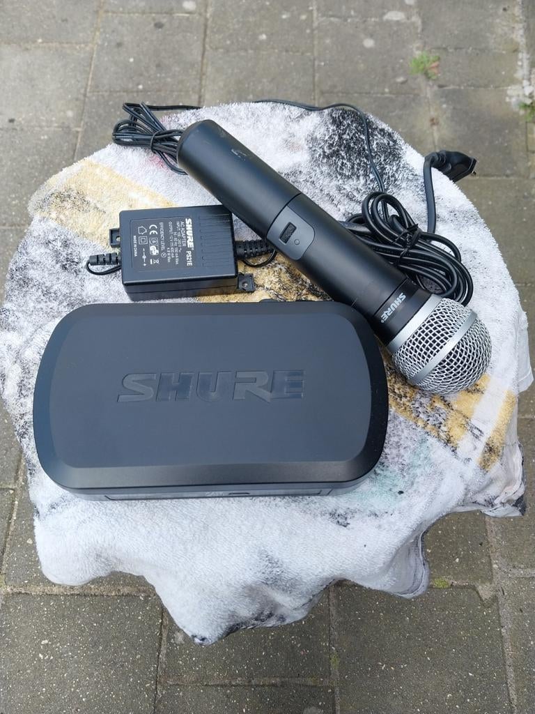 Shure .orginele draadloze mic. Set.100% staat, Ophalen of Verzenden, Zo goed als nieuw, Zangmicrofoon