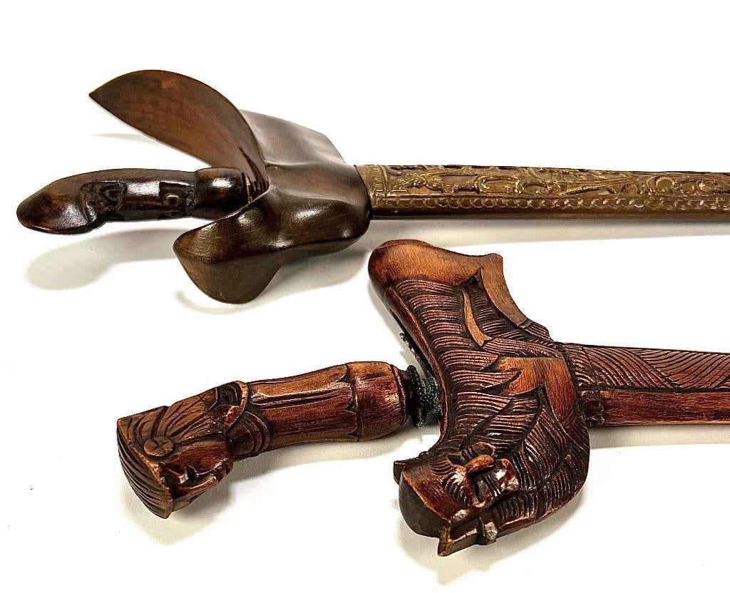 329. Javaanse krissen, Cirebon & Surakarta - 19e eeuw, Ophalen of Verzenden