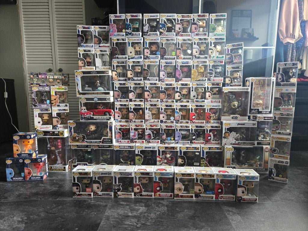 MEGA SET 90 Funko Pops!!, Ophalen of Verzenden
