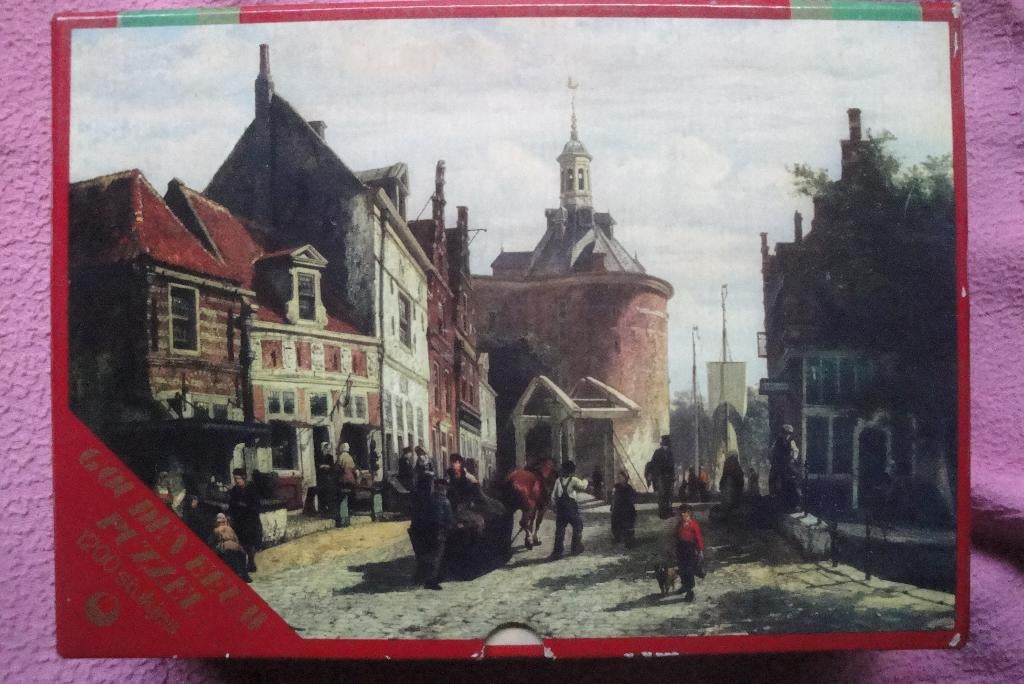 GOUDEN EEUW  SERIE  HEMA PUZZEL 1.200 stukjes  3.50euro., Ophalen of Verzenden, 500 t/m 1500 stukjes, Zo goed als nieuw, Legpuzzel