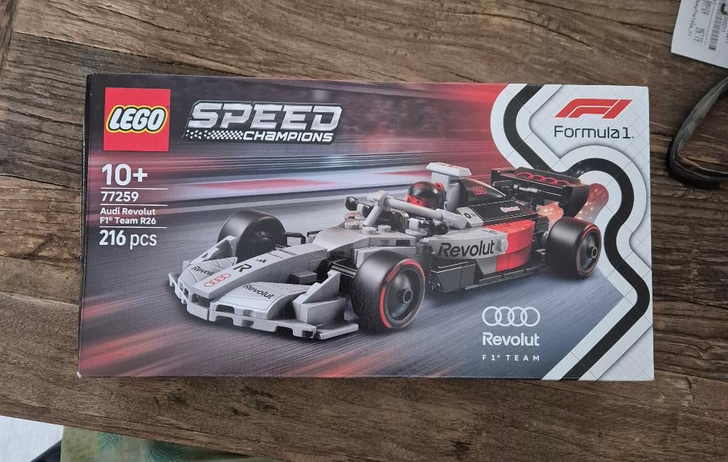 lego speed champions Audi Revolut F1 Team R26 racewagen let, Lego, Nieuw, Complete set, Compleet