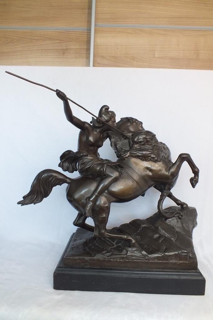 Brons beeld., Antiek en Kunst, Antiek | Koper en Brons, Ophalen, Brons