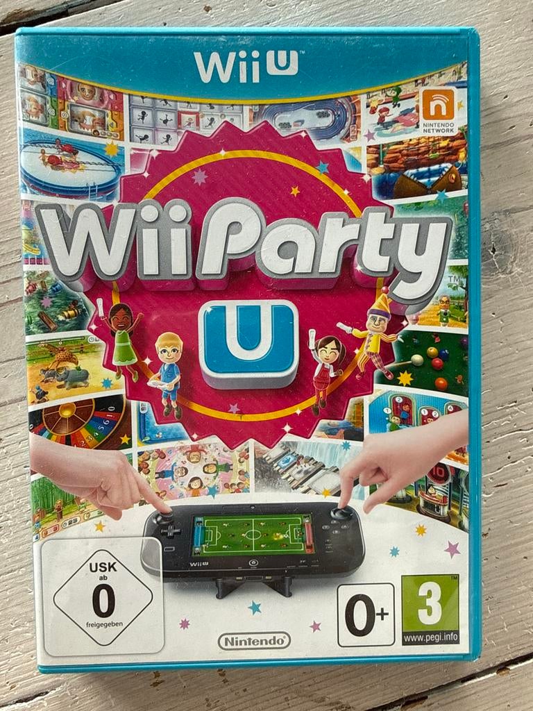 Wii Party U game NINTENDO Wii U Familieplezier gegarandeerd!, Overige genres, Eén computer, Ophalen of Verzenden, Zo goed als nieuw